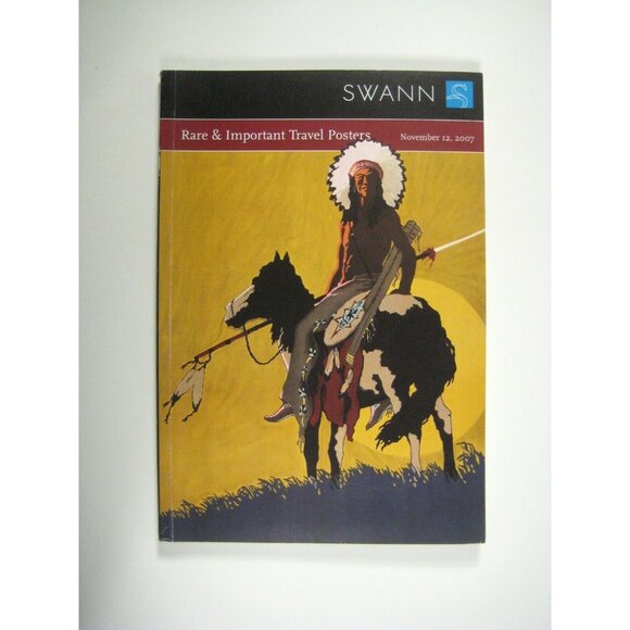 SWANN Catalog Auction November 2008 Rare Travel Posters 2128 PPB - Picture 1 of 8